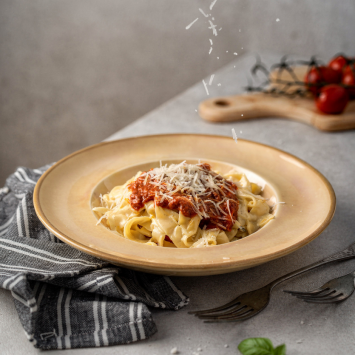 Fettuccine Bolognese