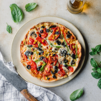 Vejeteryan Pizza